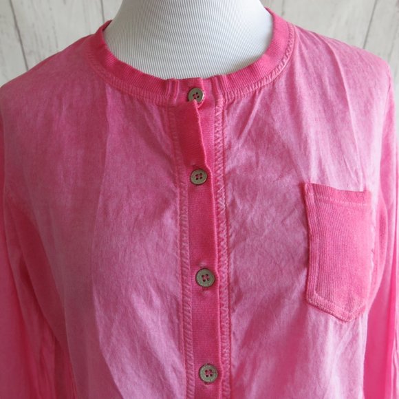 Javier Simorra Button Down Long Sleeve Top Blouse - Size 8 US 12 UK - Picture 4 of 10
